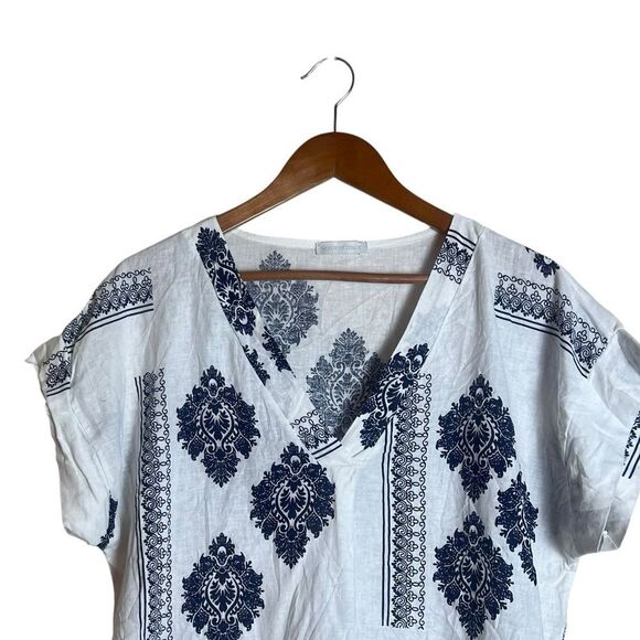 Made in Italy linen blend tunic dress - Picture 2 of 7